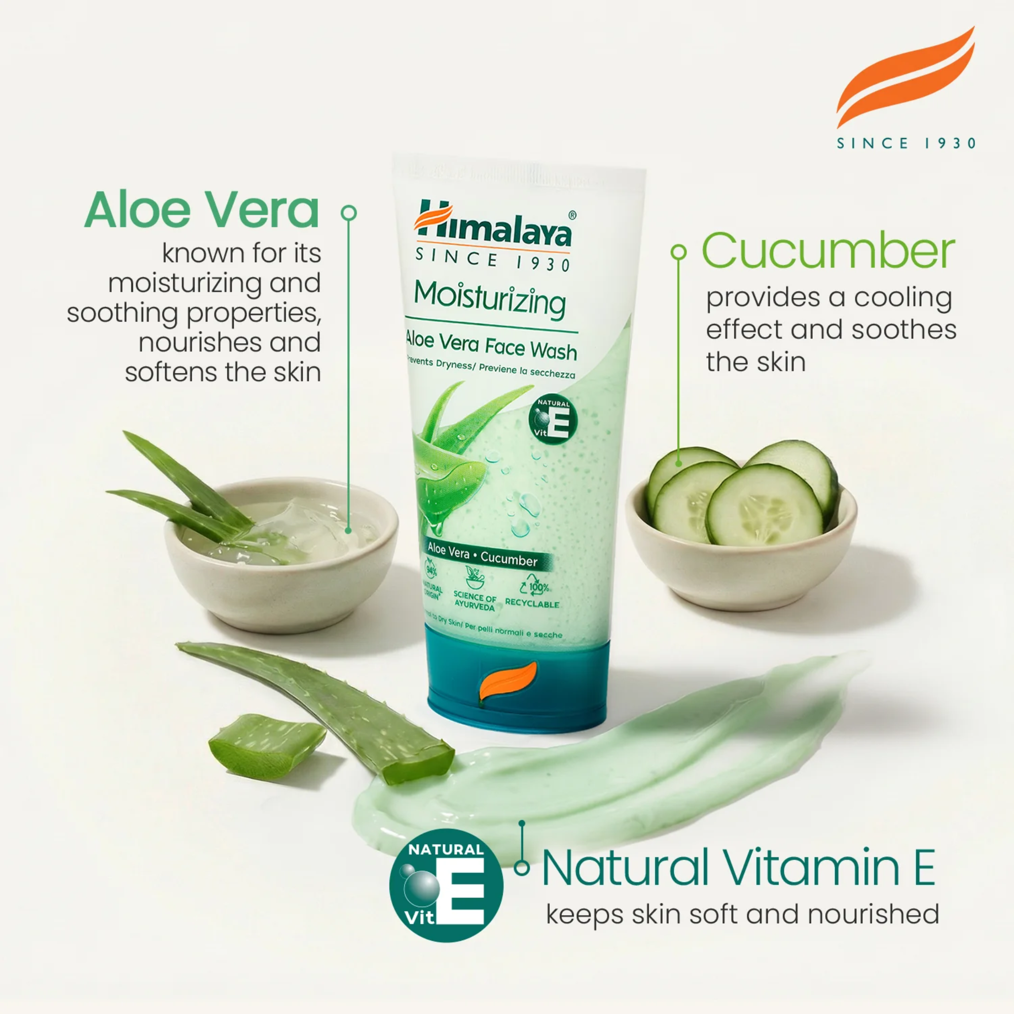 Himalaya Moisturizing Aleo Vera Face Wash