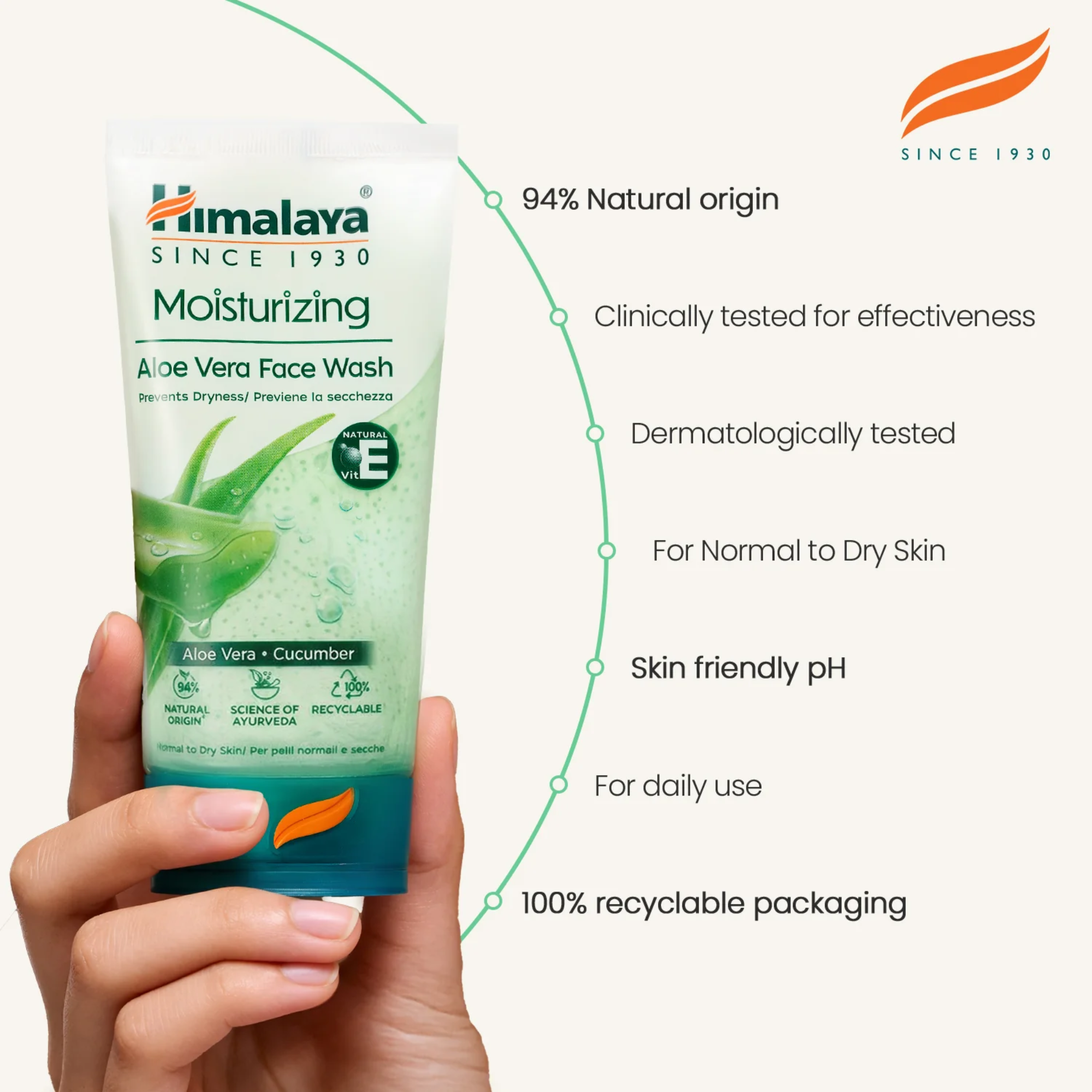 Himalaya Moisturizing Aleo Vera Face Wash