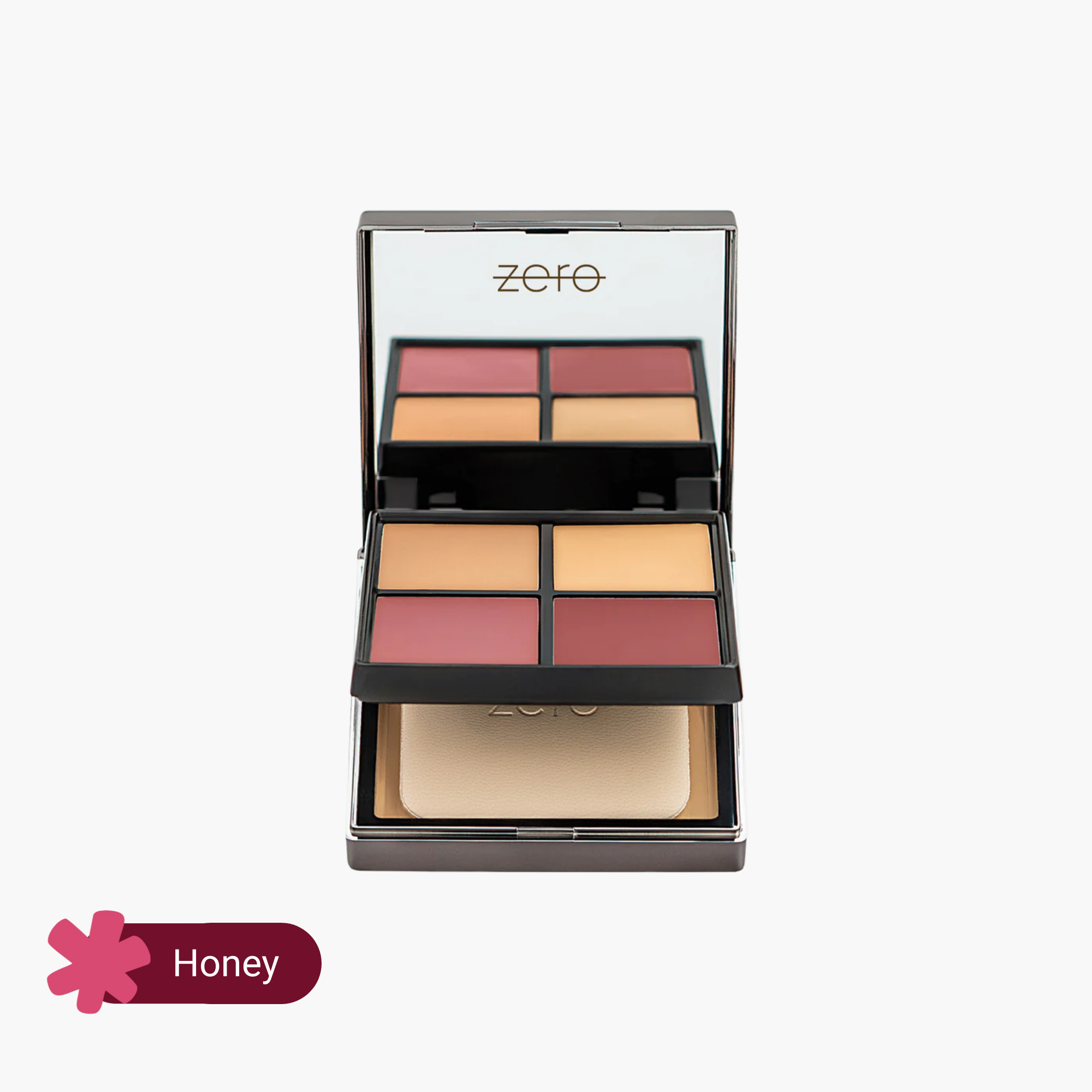 zero makeup face perfecting palette Honey