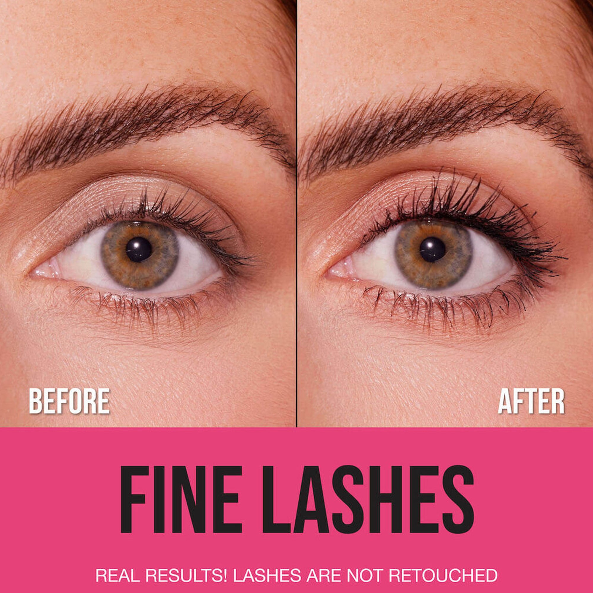 huda beauty 1 coat wow mascara waterproof before and after
