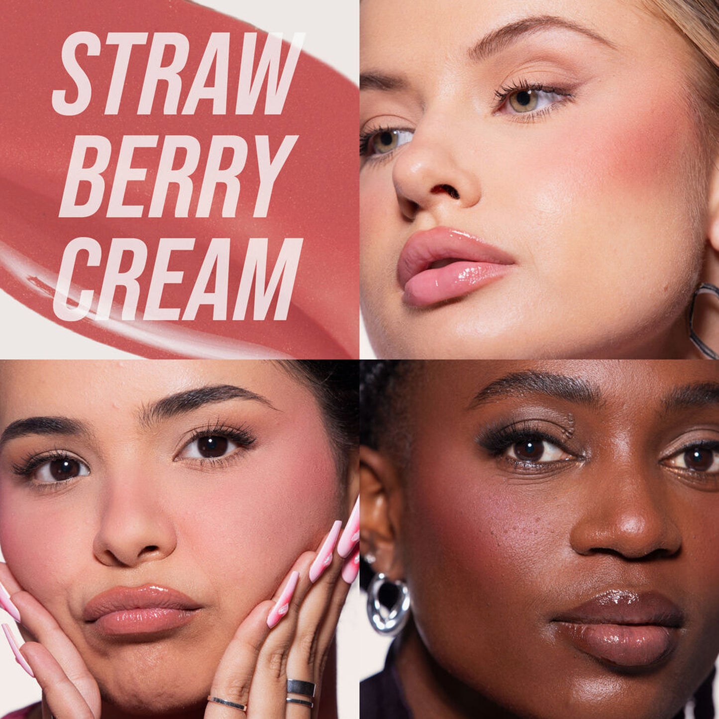 Huda Beauty Blush Filter Liquid Blush Strawberry Cream Mini 2ml