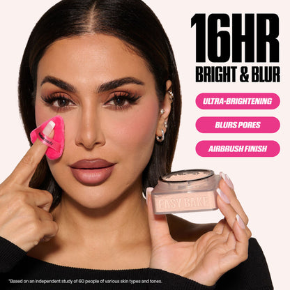 Huda Beauty Easy Bake Loose Baking & Setting Powder Cherry Blossom Cake 20gm