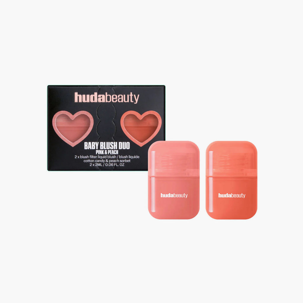 Huda Beauty Baby Blush Duo Pink & Peach 2 Piece reviews