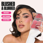 Huda Beauty Blush Filter Blurring Blushlighters Palette 7.5gm - Strawberry Latte