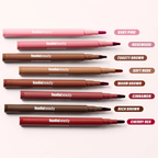 Huda Beauty Lip Contour Stain Lipstick Tint how to use