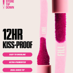 Huda Beauty Lip Contour Stain Lipstick Tint - Cinnamon