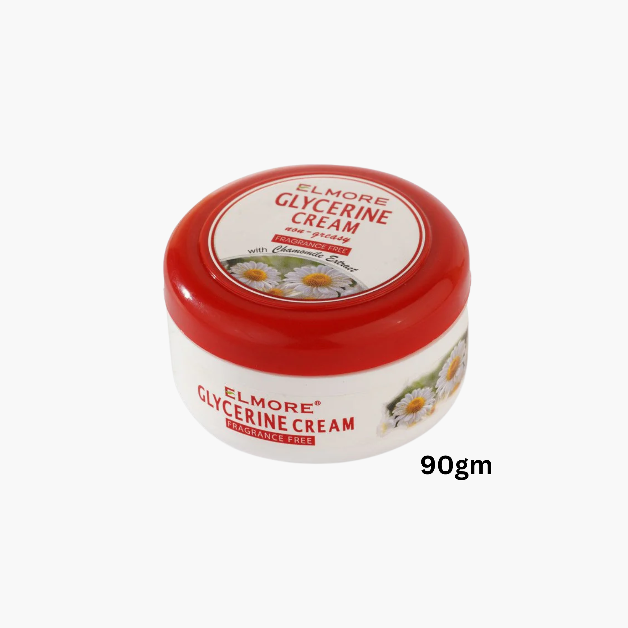 Elmore Glycerin Cream Fragrance Free With Chamomile Extract 90gm