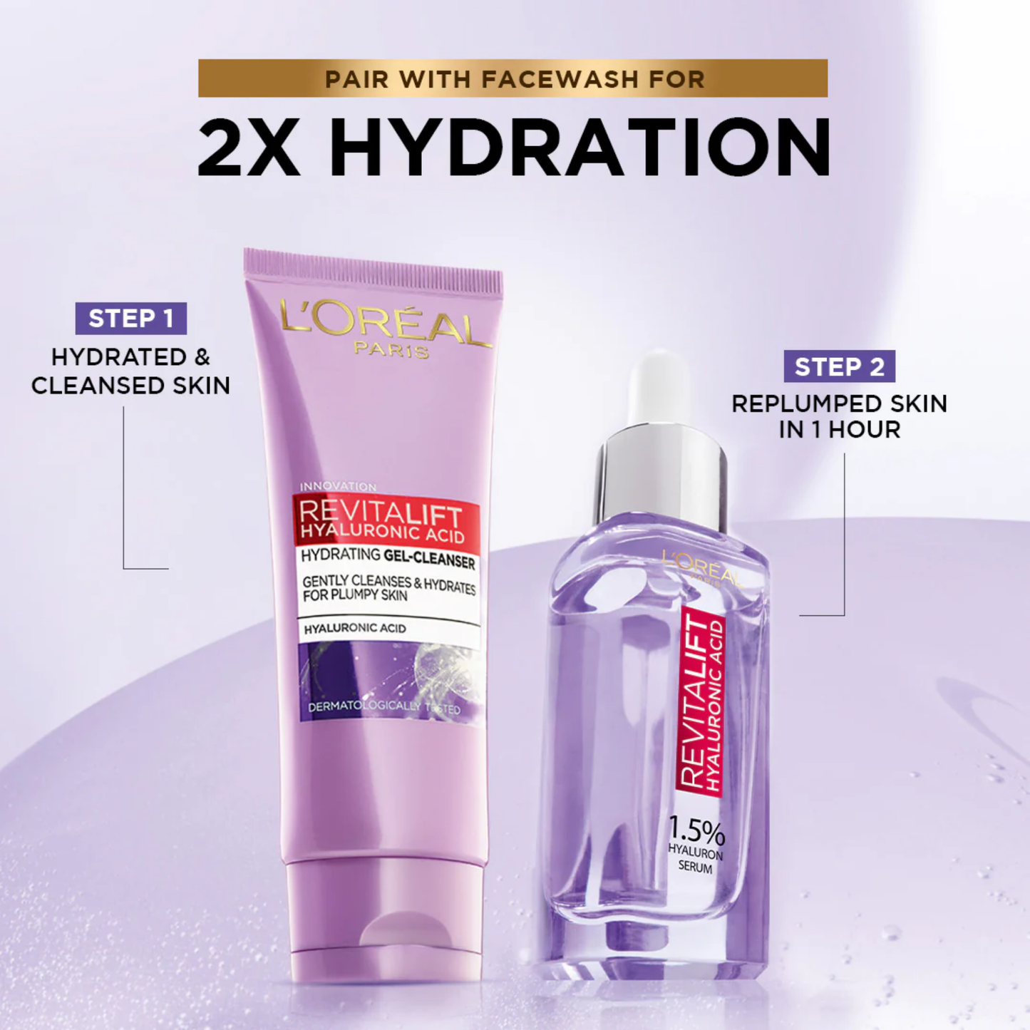 Hydrated Skin Regime Revitalift Glow Set