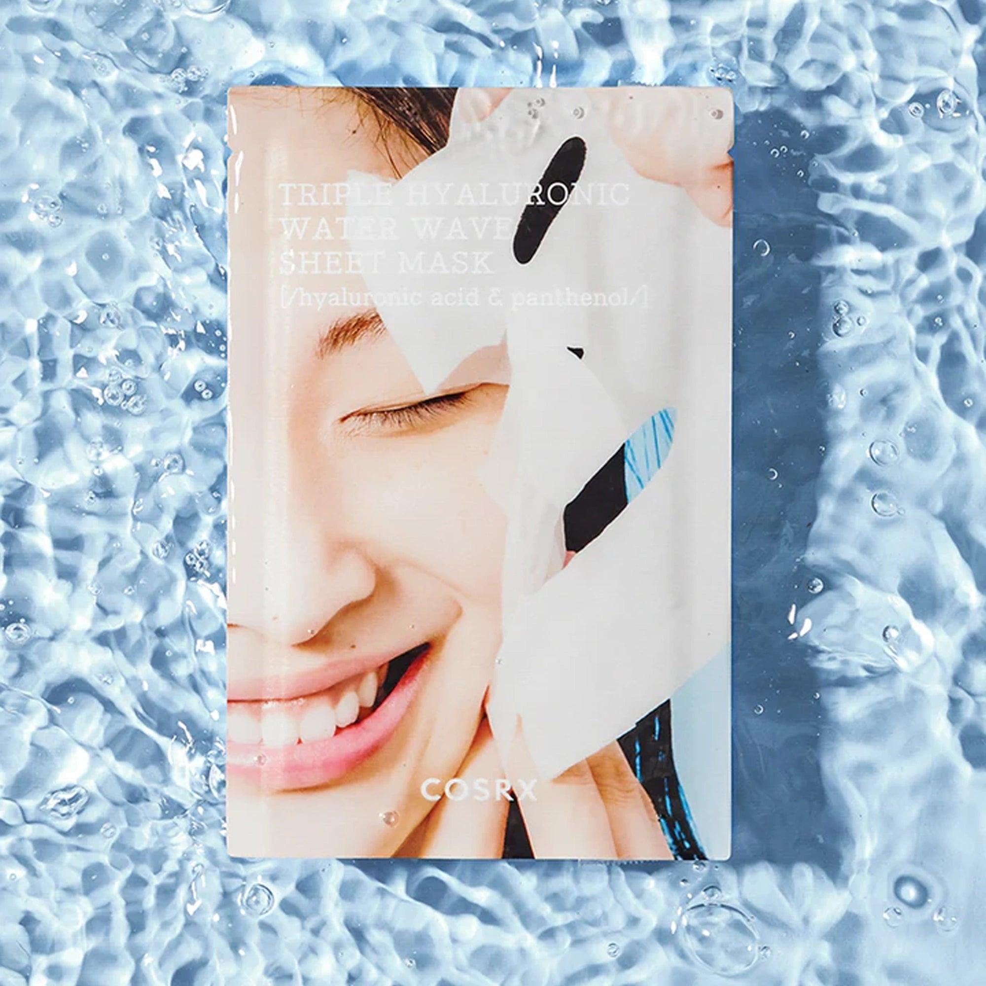 COSRX Hydrium Triple Hyaluronic Water Wave Sheet Mask