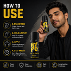 Hype Bold & Brilliant Body Spray For Men