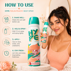 Hype Feelin' Peachy Body Spray For Women