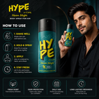 Hype Neon Night Body Spray For Men
