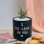 Candle Wick Store Planter I Belief In You (Only Available in Karachi)
