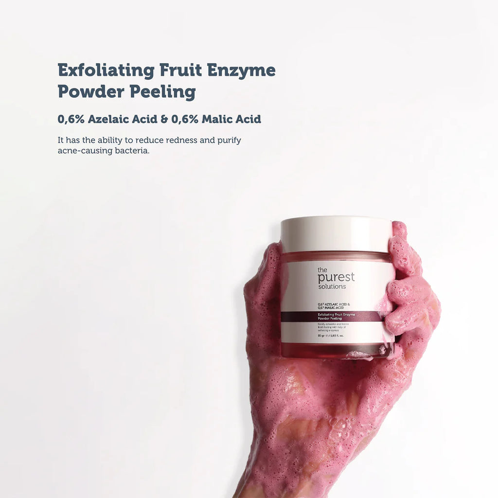 the purest solutions fruit enzyme powder exfoliator & peeling 55ml price