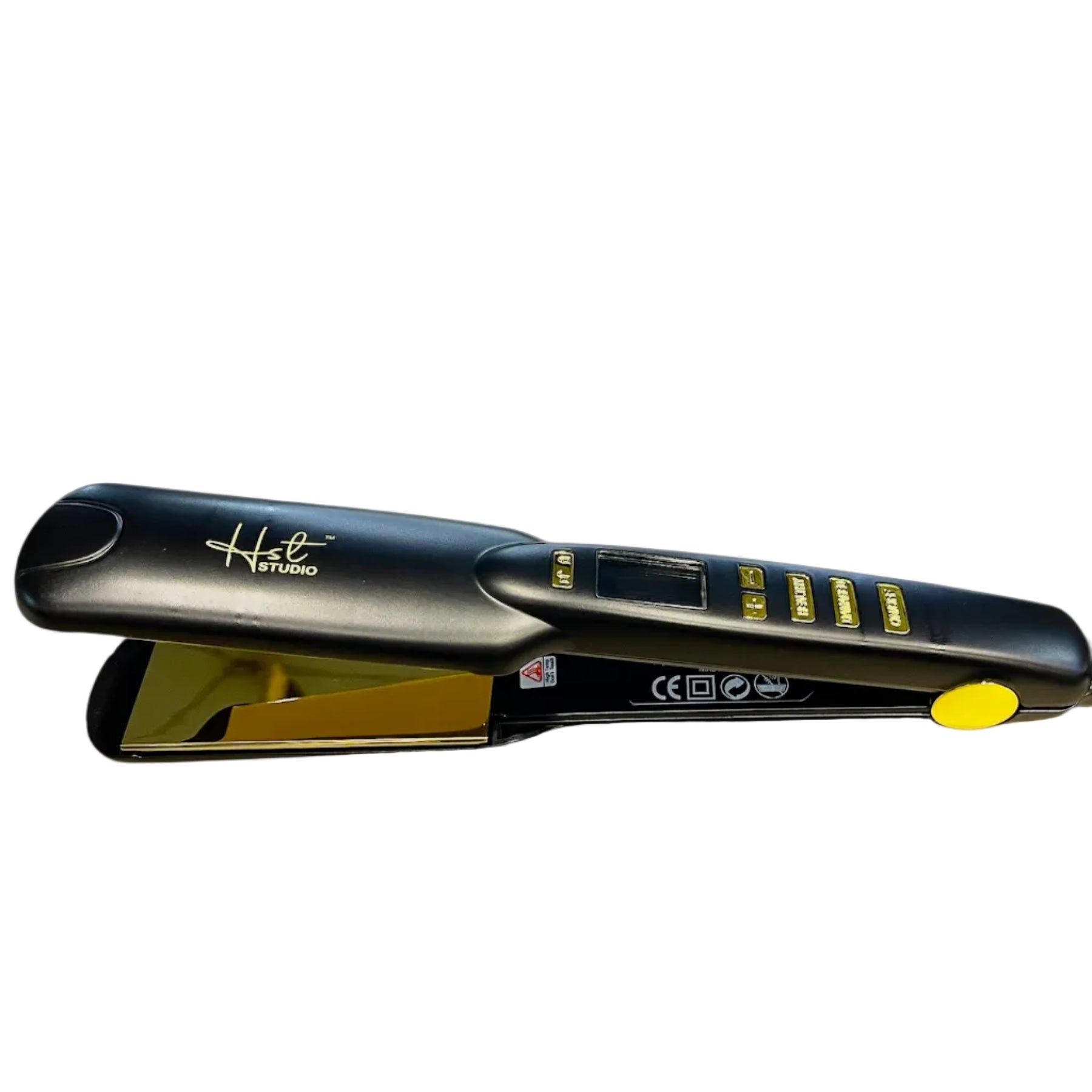 HST Studio Gold Titanium Frizz Free Multi Functional Hair Straightener HST-9800
