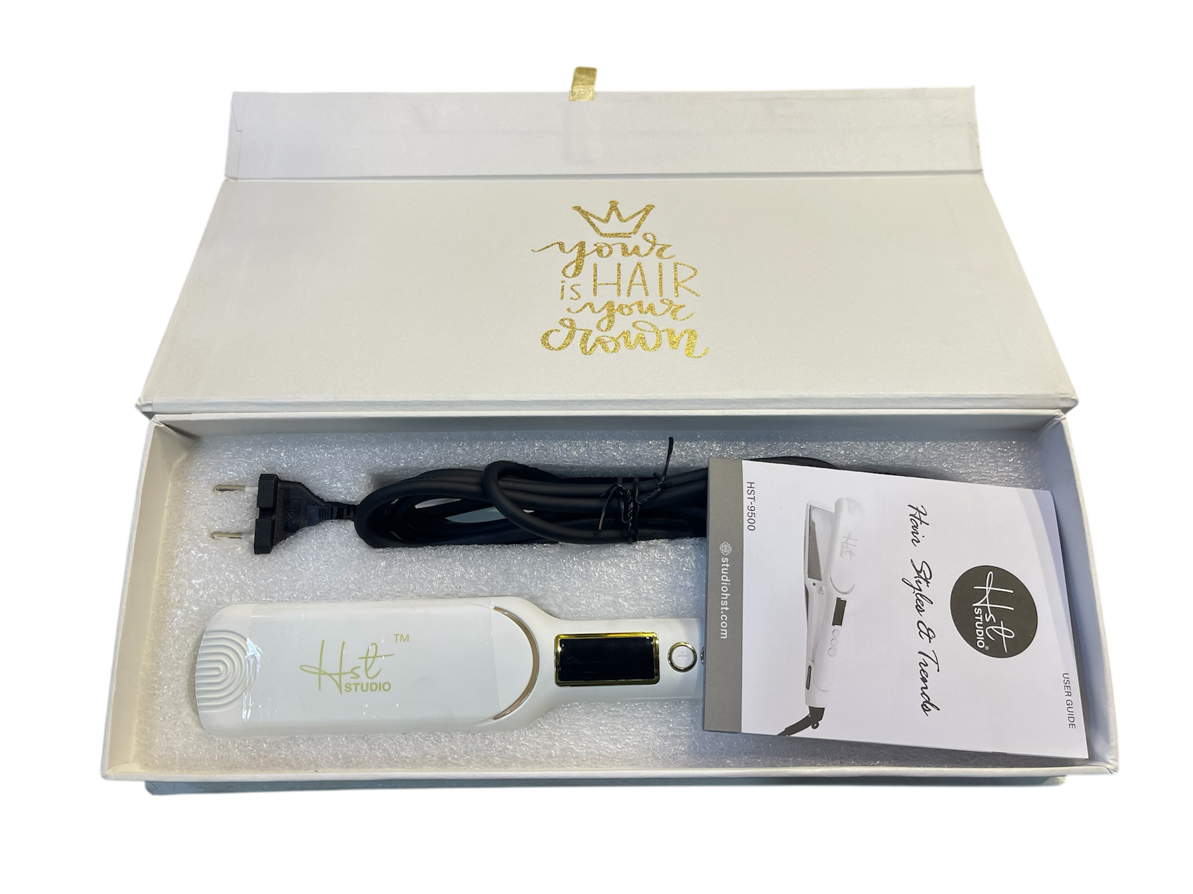 HST Studio Anti Static Keratin Protect Hair Straightener HST-9500