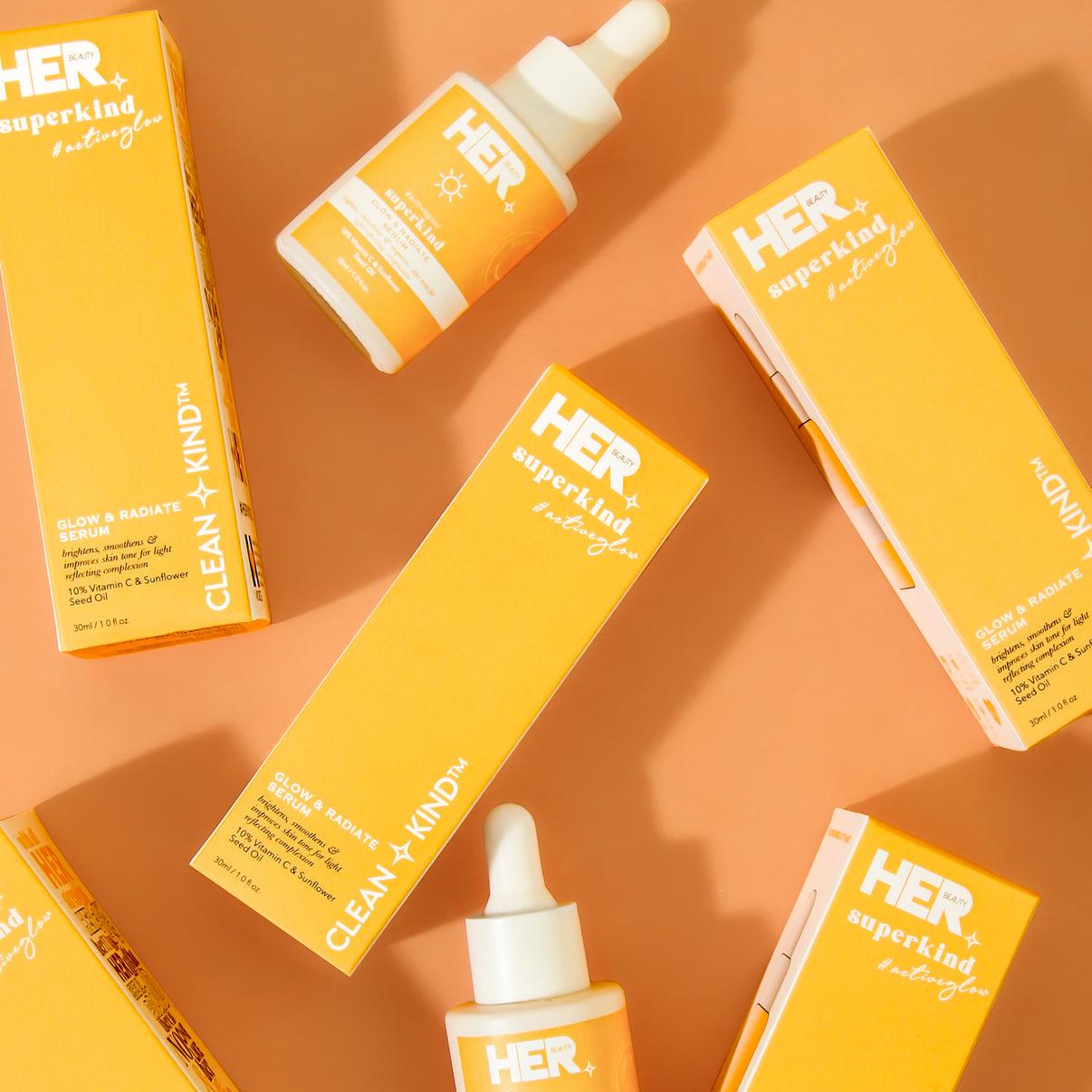 her beauty superkind glow & radiate serum 30ml pakistan