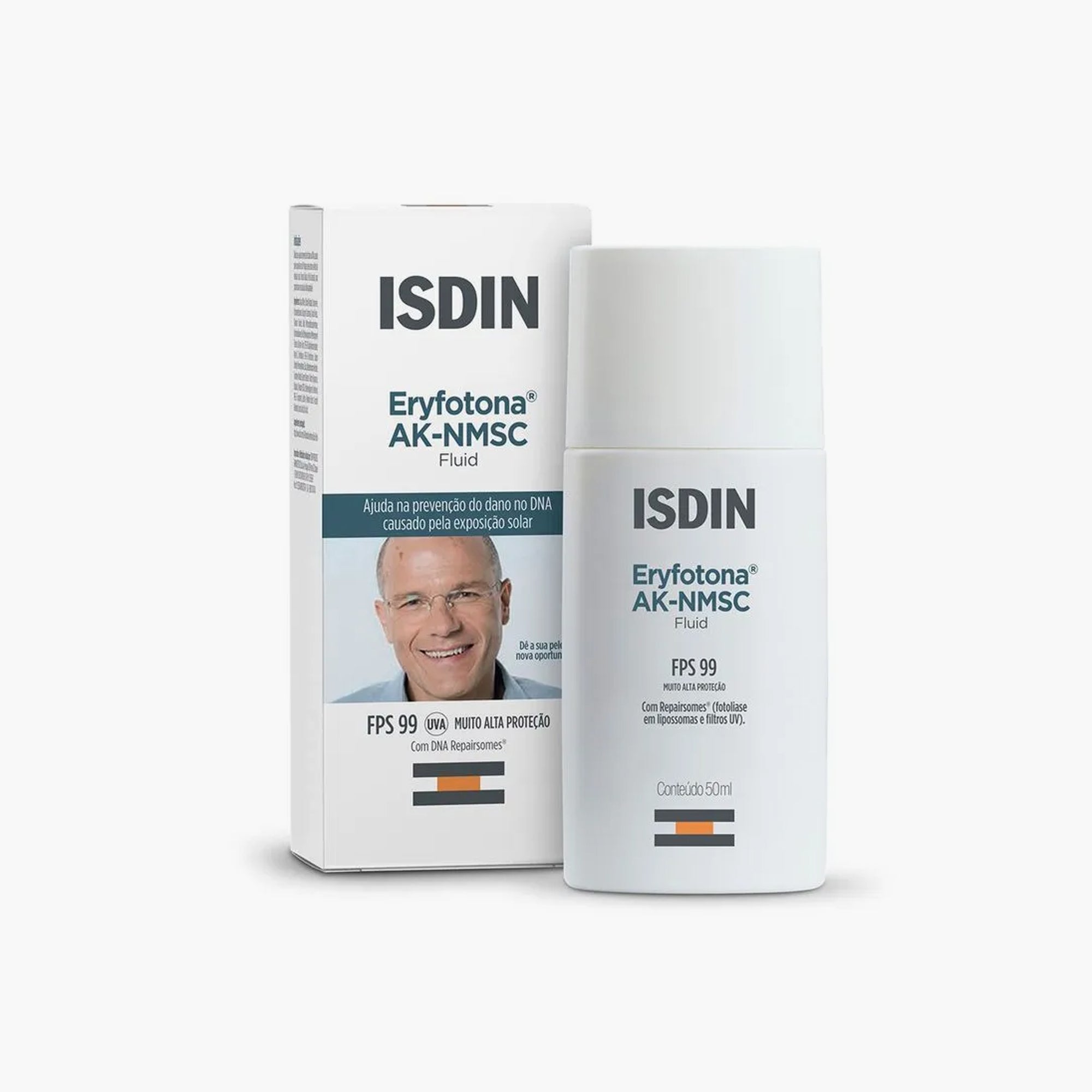 ISDIN Eryfotona AK-NMSC Fluid SPF100+ UVA Sunscreen 50ml