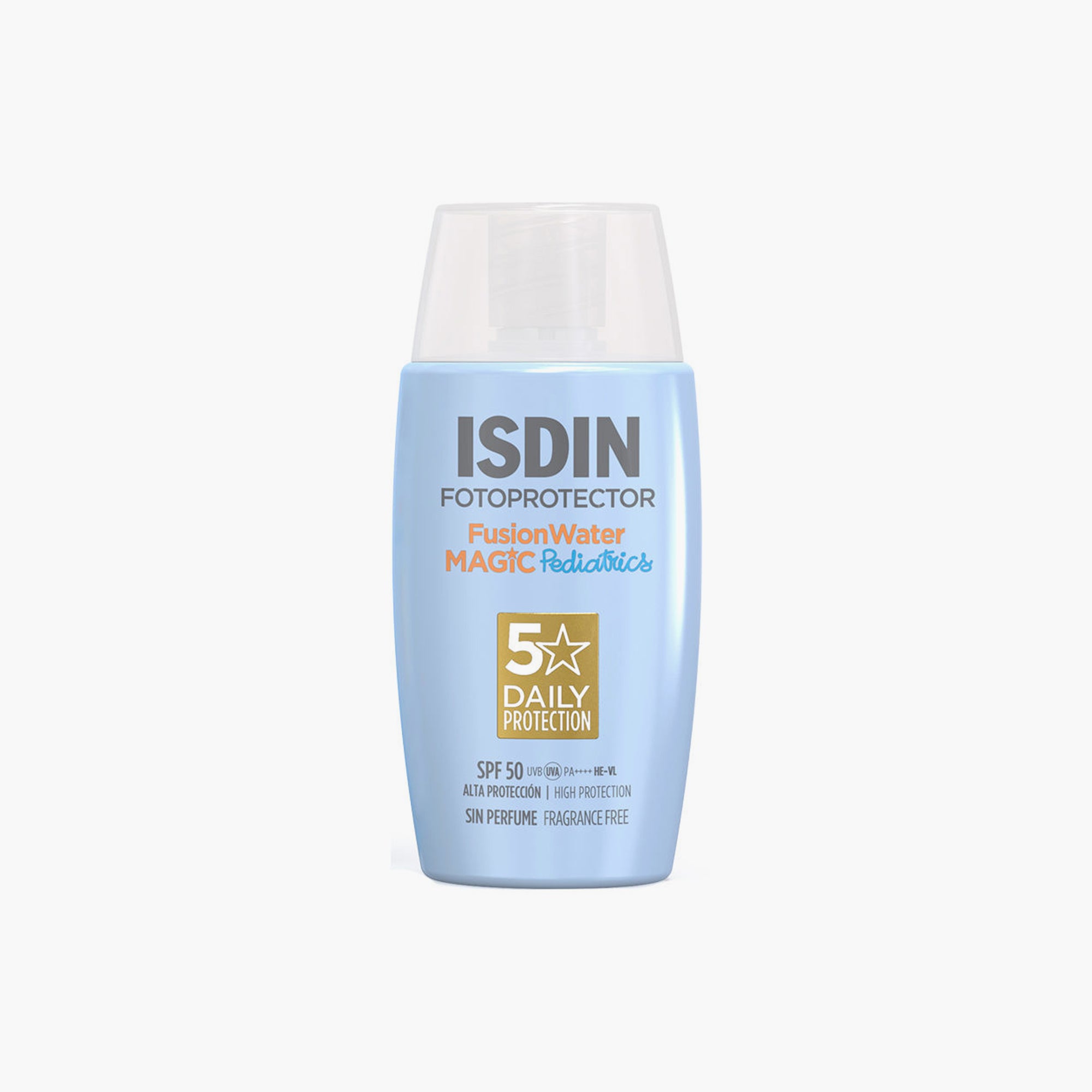ISDIN Fotoprotector Fusion Water Magic Pediatrics SPF50 PA++++ UVA Sunscreen 50ml
