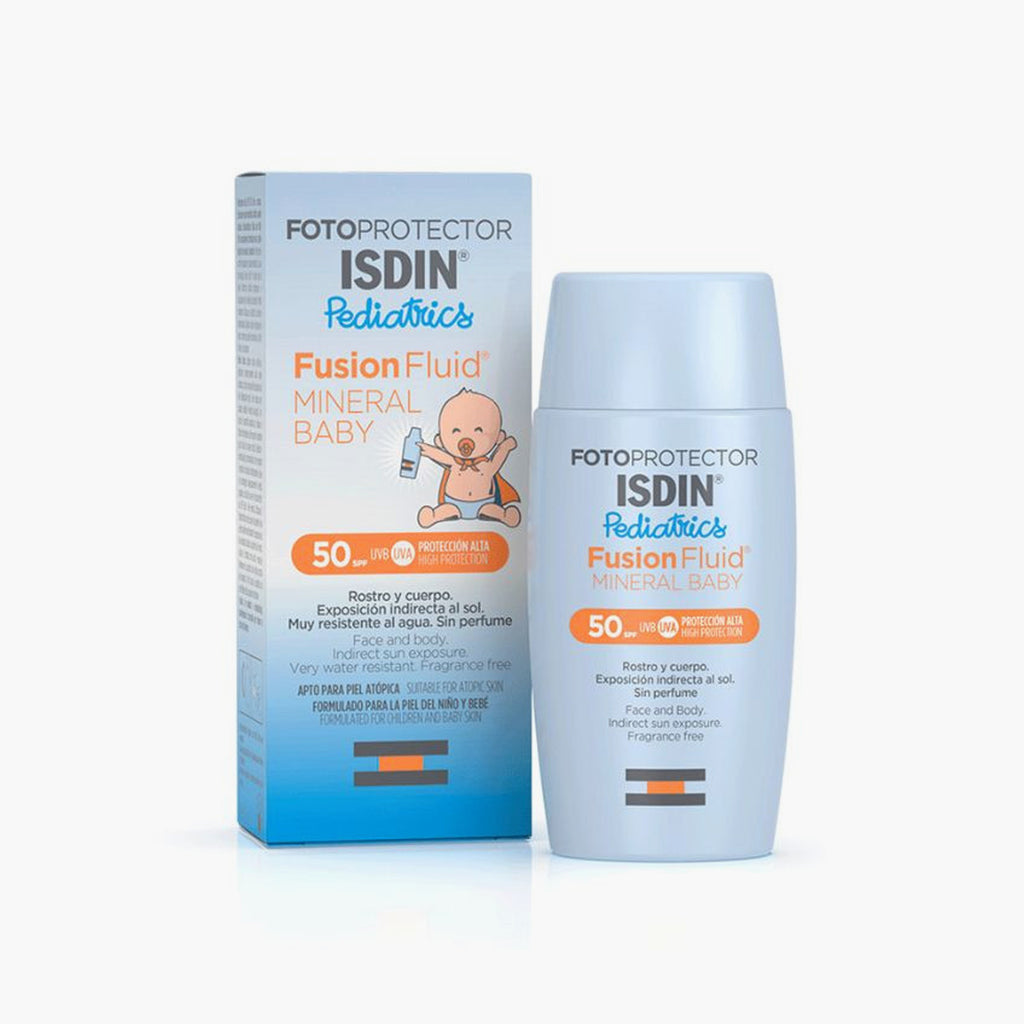 ISDIN Fotoprotector Pediatrics Fusion Fluid Mineral Baby SPF50 Sunscreen 50ml