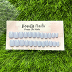 Beauty Nails Square Press On-Nails 24 Pieces in Pakistan