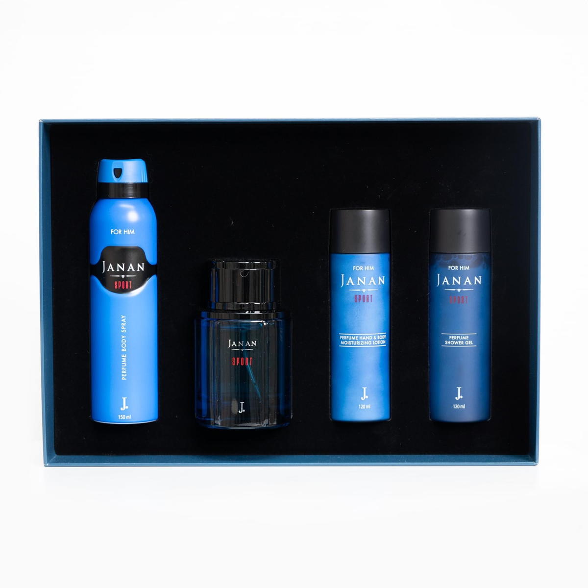 J. Janan Sports Eau De Parfum Gift Set For Him