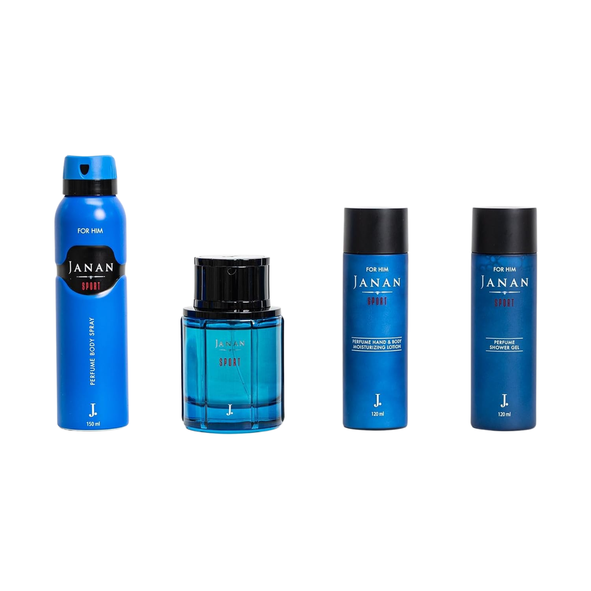 J. Janan Sports Eau De Parfum Gift Set For Him