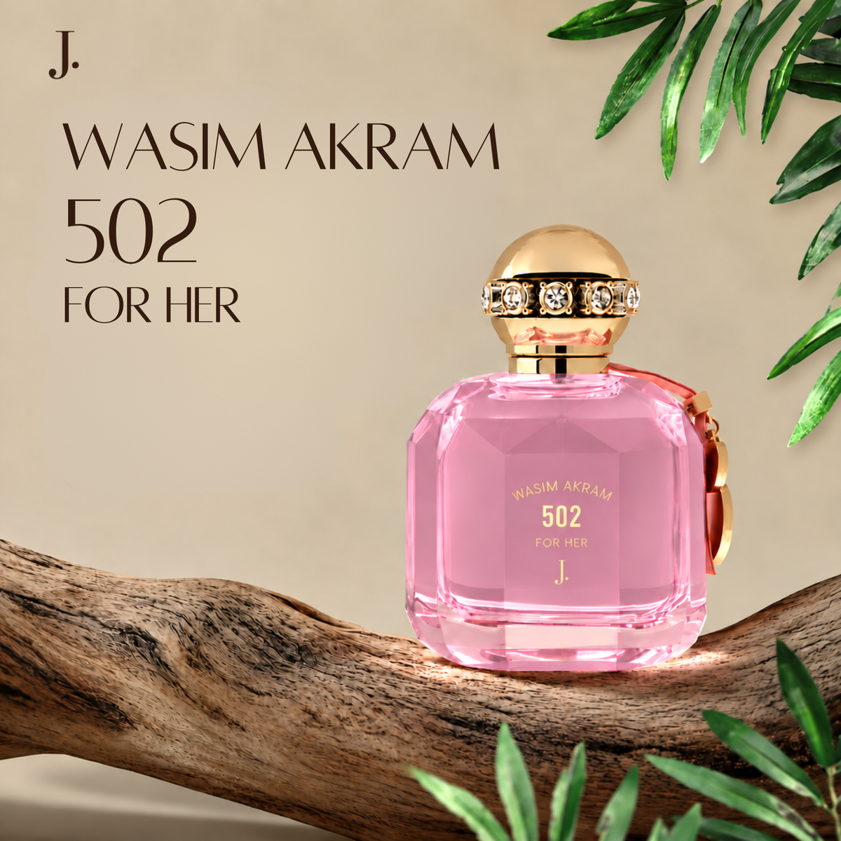 J. Wasim Akram 502 For Her Eau De Parfum 30ml