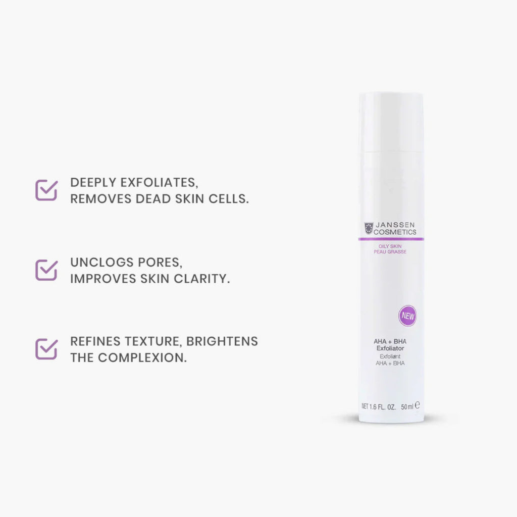 Janssen AHA + BHA Exfoliator For Oily Skin 50ml