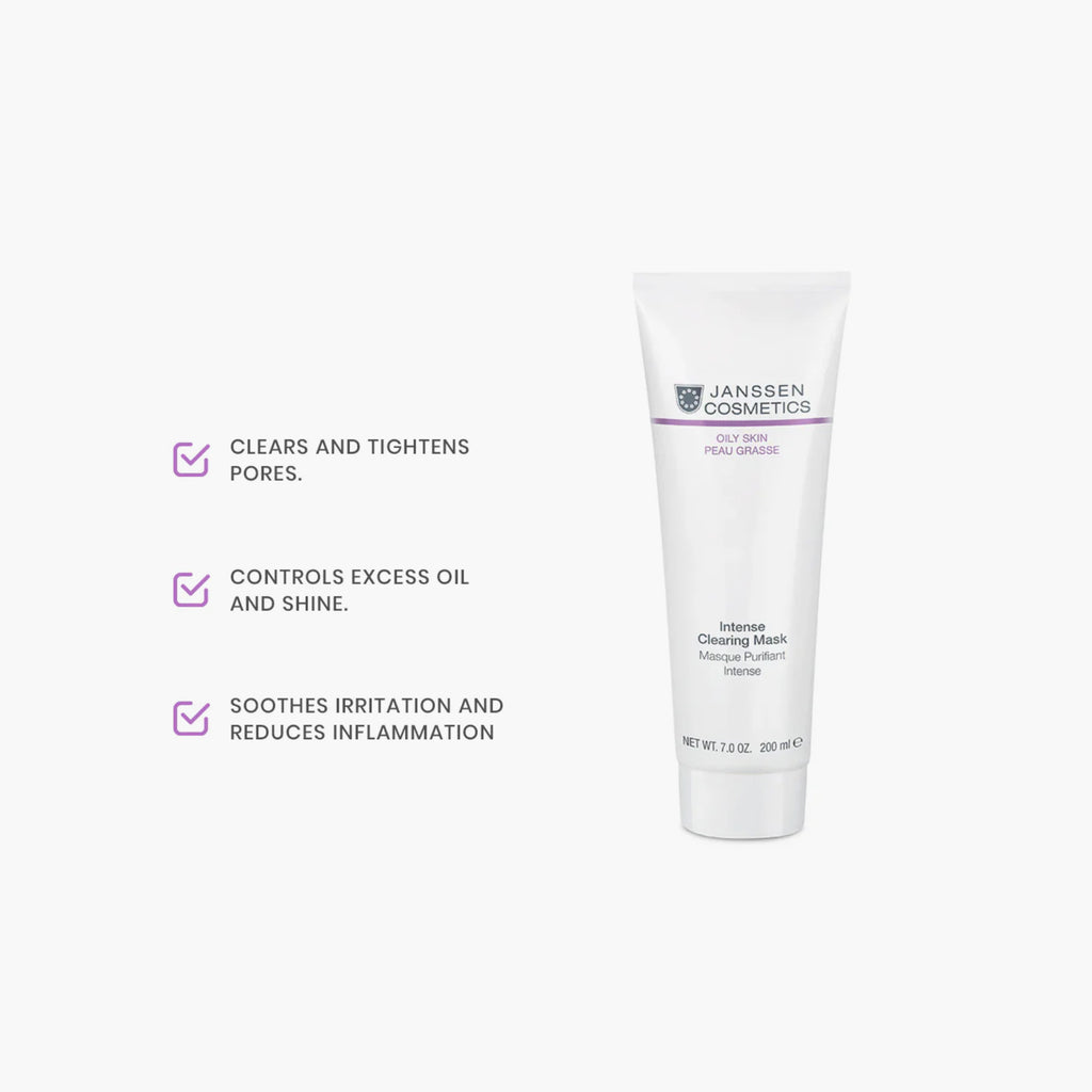 Janssen Intense Clearing Mask For Oily Skin 200ml