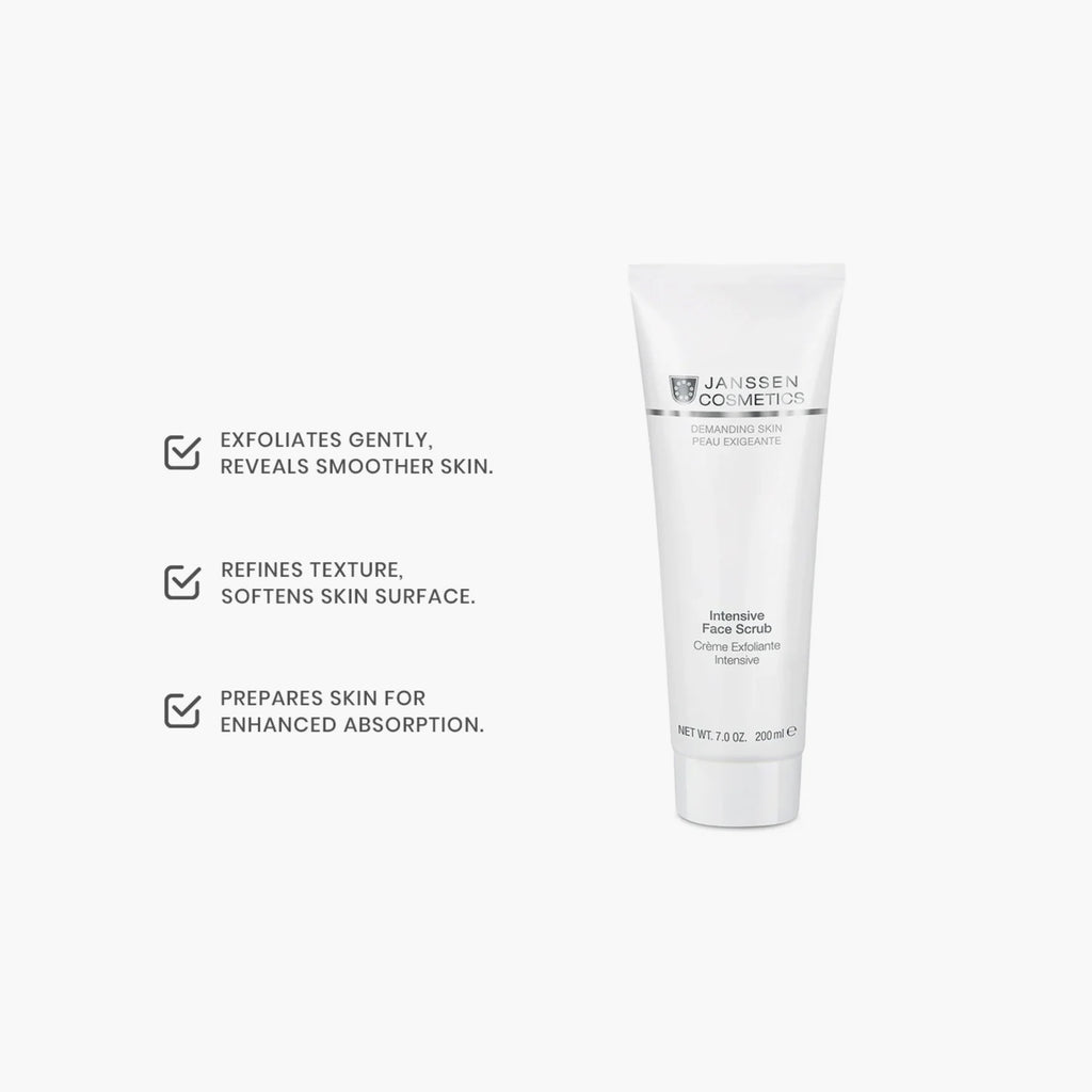 Janssen Intensive Face Scrub For Demanding Skin 200ml