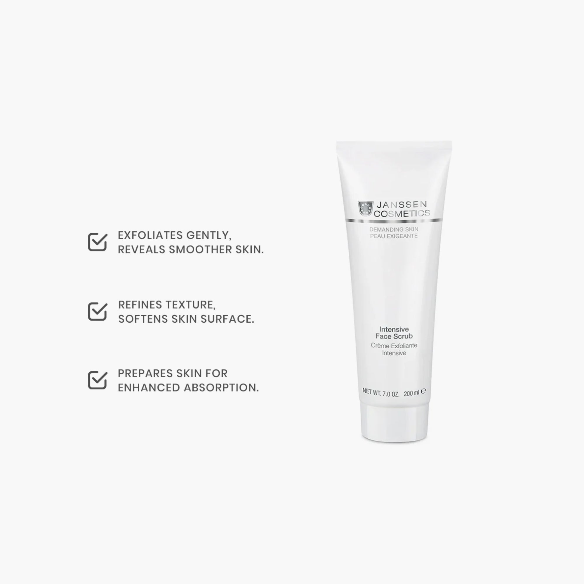Janssen Intensive Face Scrub For Demanding Skin 200ml