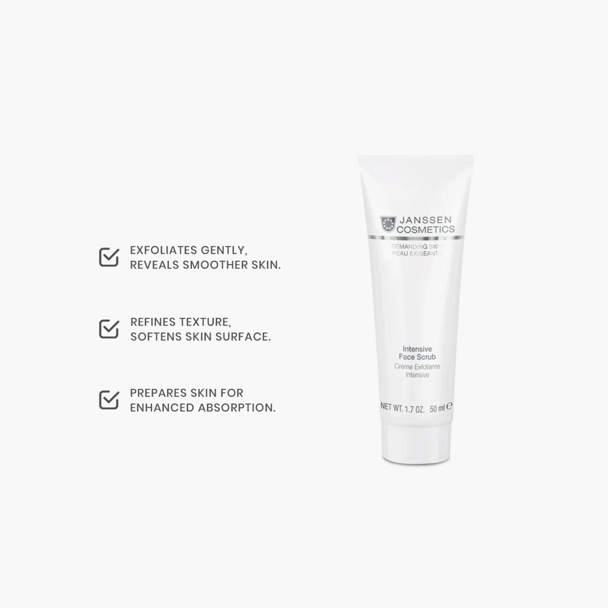 Janssen Intensive Face Scrub For Demanding Skin 50ml