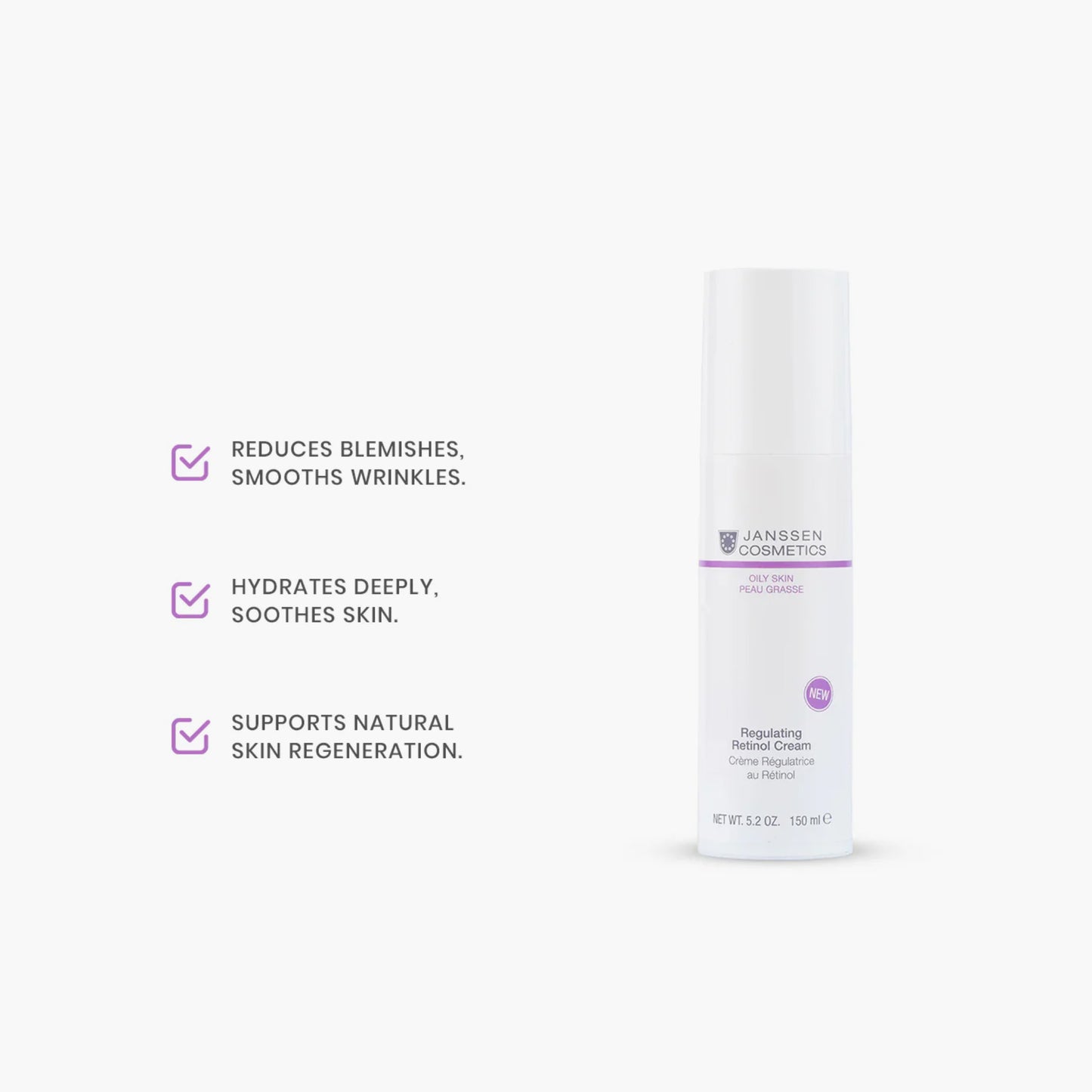 Janssen Regulating Retinol Cream For Oily Skin 150ml