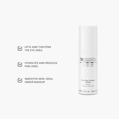 Janssen Rich Eye Contour Cream For Demanding Skin 30ml