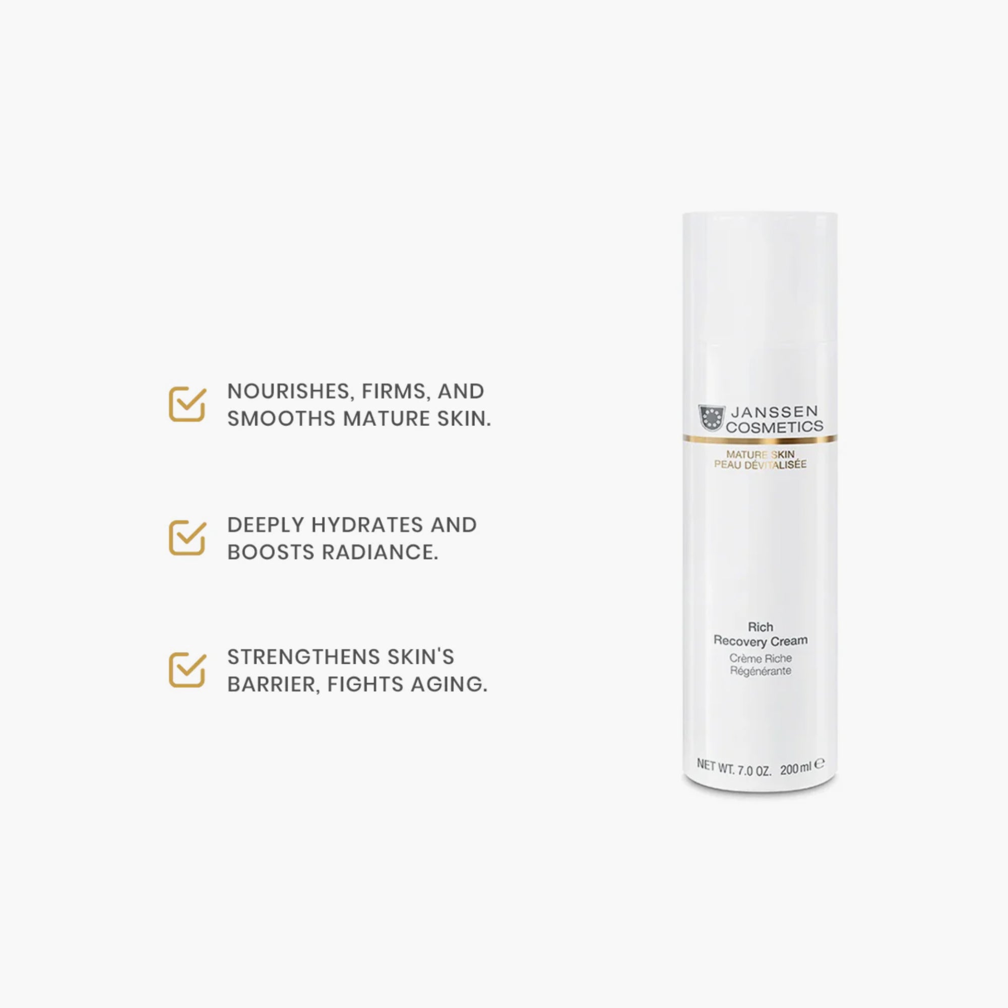 janssen rich recovery cream for mature skin 200ml reviews