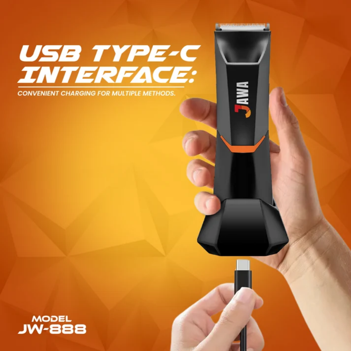 Jawa Under Leg & Arm Private Part Trimmer JW-888
