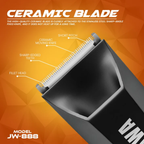 Jawa Under Leg & Arm Private Part Trimmer JW-888