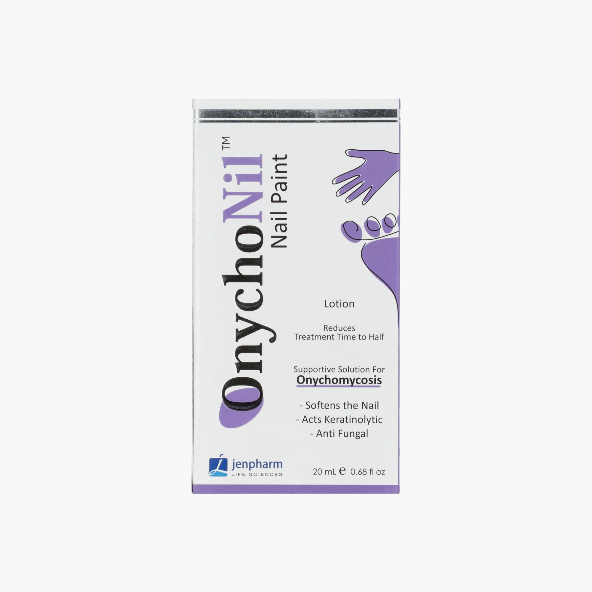 Jenpharm OnychoNil Nail Paint Lotion 20ml