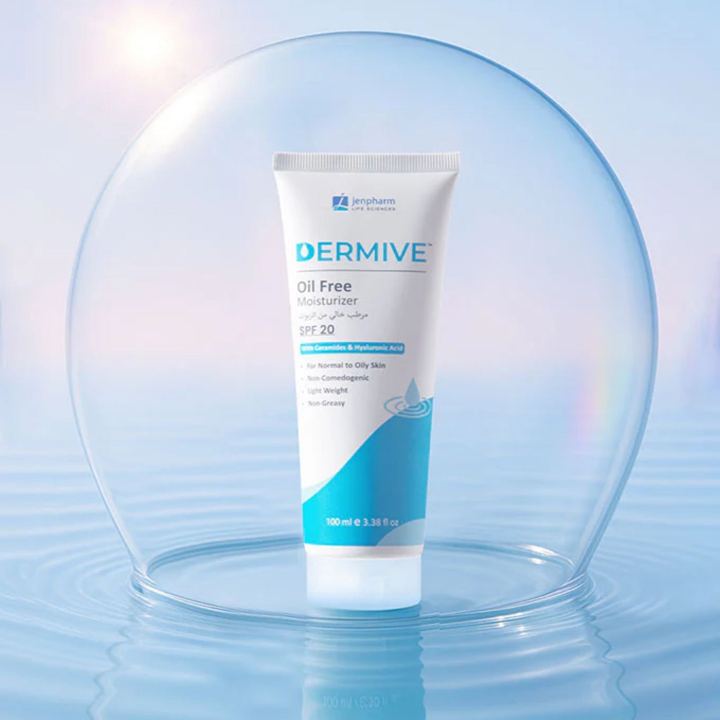 Jenpharm DermiVe Oil Free Moisturizer SPF20 100ml