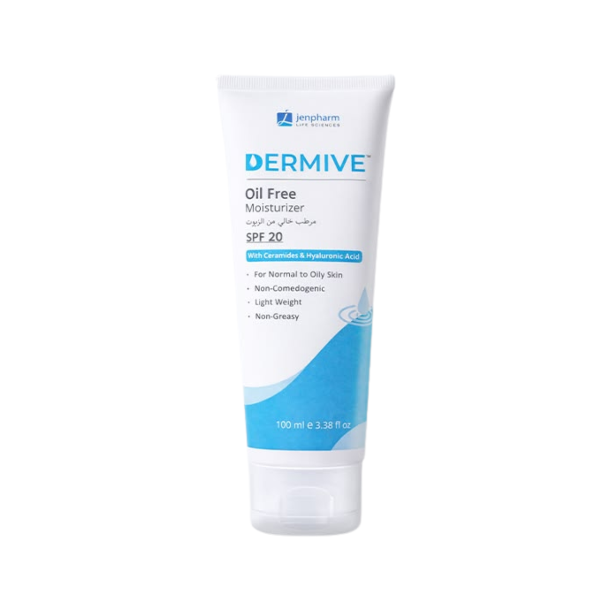 Jenpharm DermiVe Oil Free Moisturizer SPF20 100ml