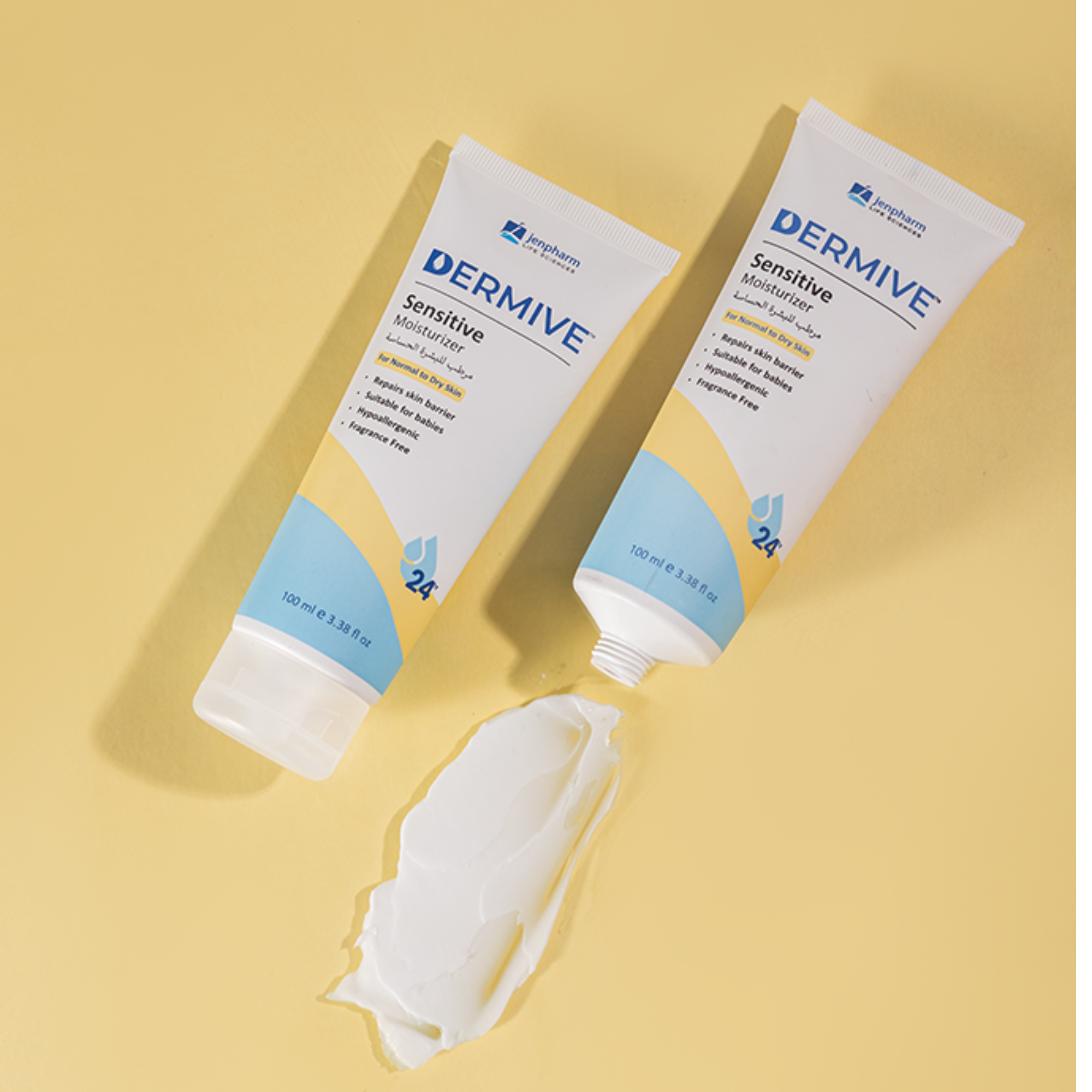 Jenpharm DermiVe Sensitive Moisturizer For Normal To Dry Skin 100ml