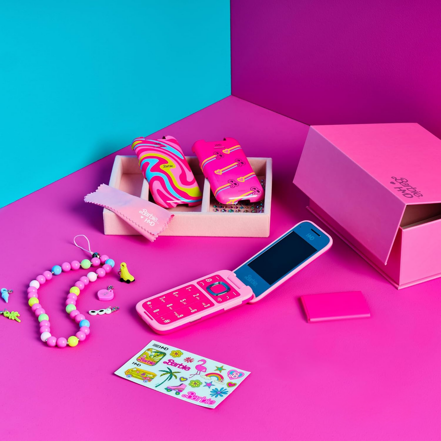 HMD Barbie Flip Phone Dual Sim