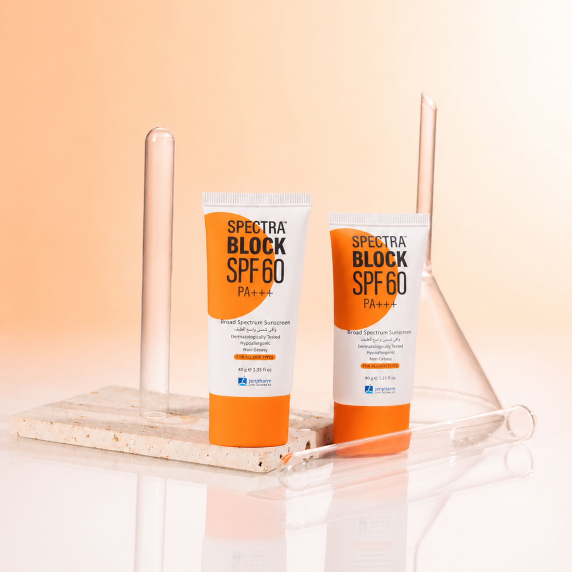 Jenpharm Spectra Block Broad Spectrum Sunblock Cream SPF60 PA++ 40gm