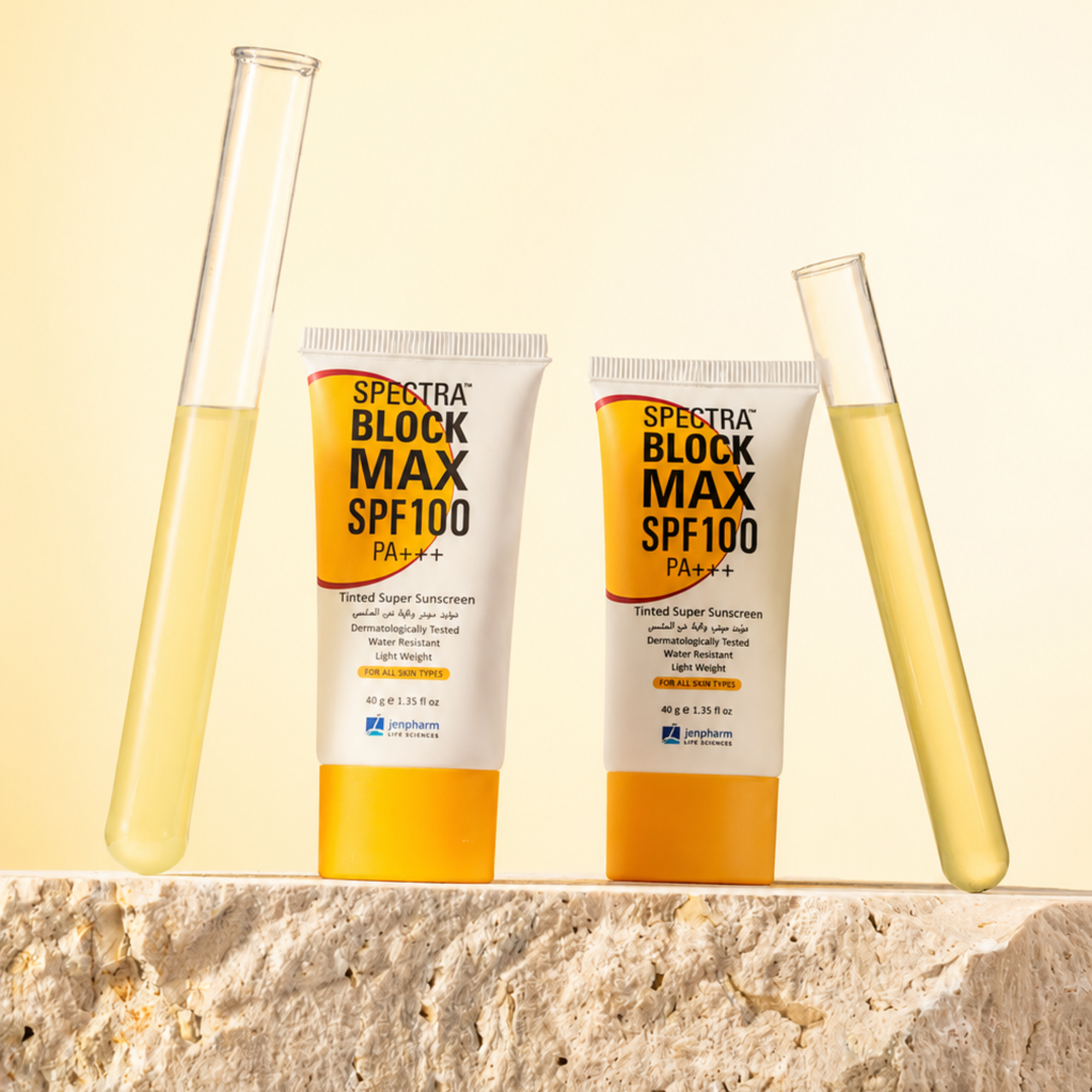 Jenpharm Spectra Block Max 100 SPF 100+++ For All Skin Types 40gm