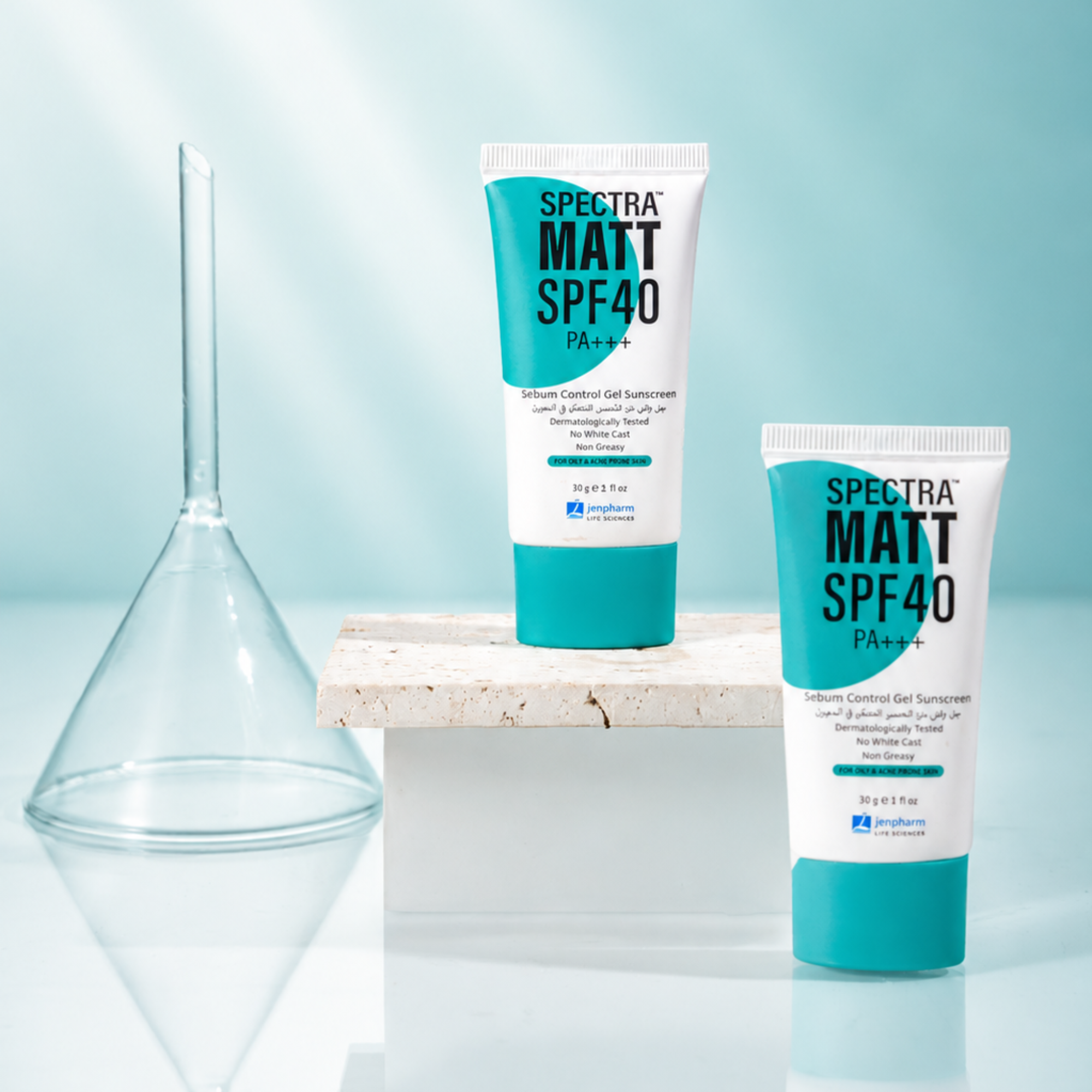 Jenpharm Spectra Matt Sebum Control Sunblock SPF40 PA+++ 30gm
