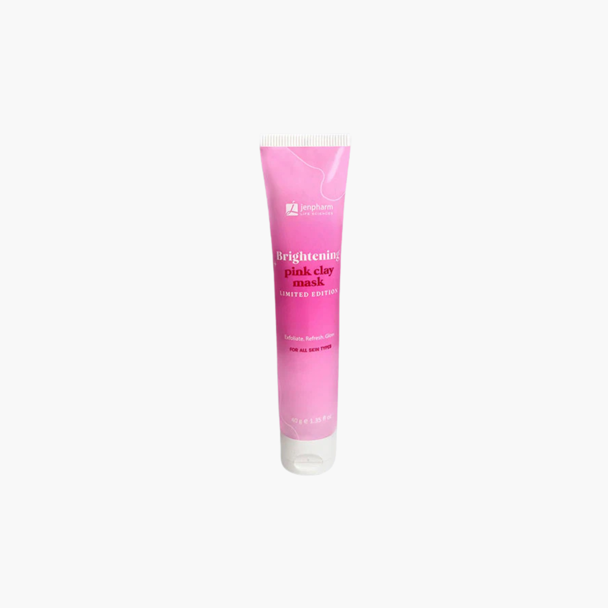 Jenpharm Brightening Pink Clay Mask For All Skin Types 40gm