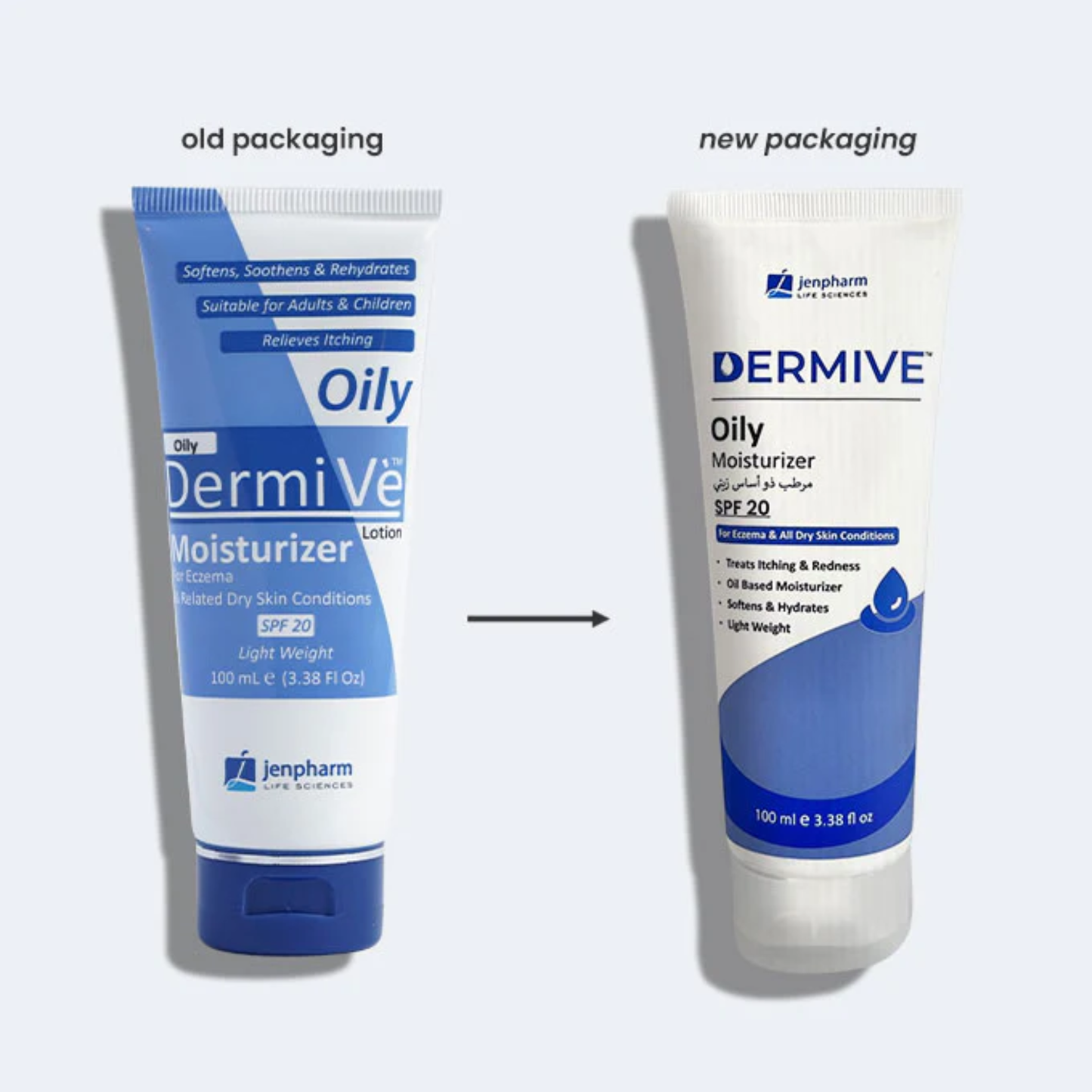 Jenpharm DermiVe Oily Moisturizer SPF20 100ml