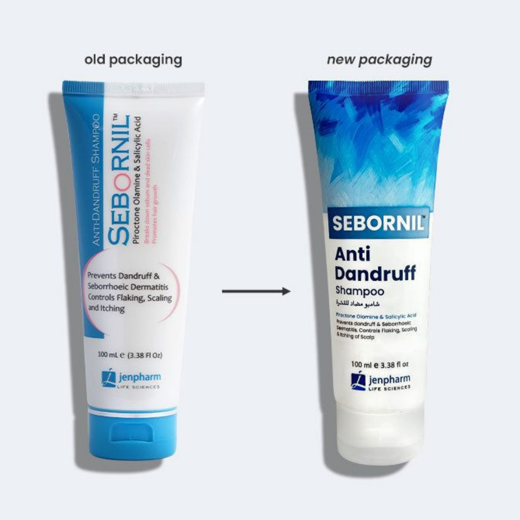 Jenpharm Sebornil Anti-Dandruff Shampoo 100ml