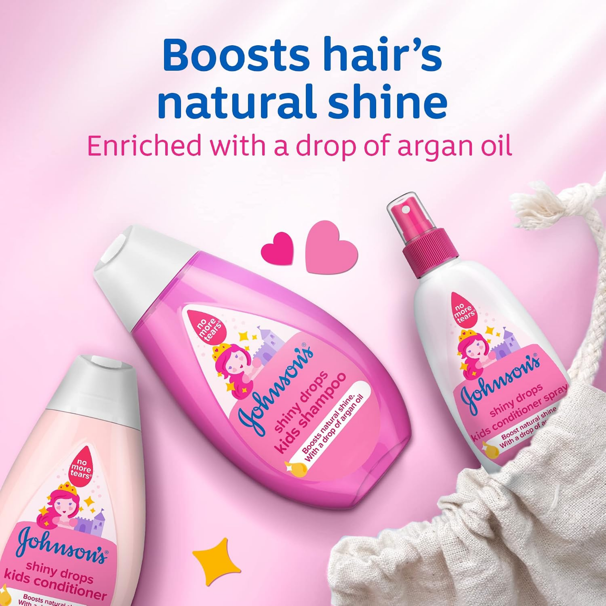 Johnson's Baby Shiny Drops Kids Conditioner Spray